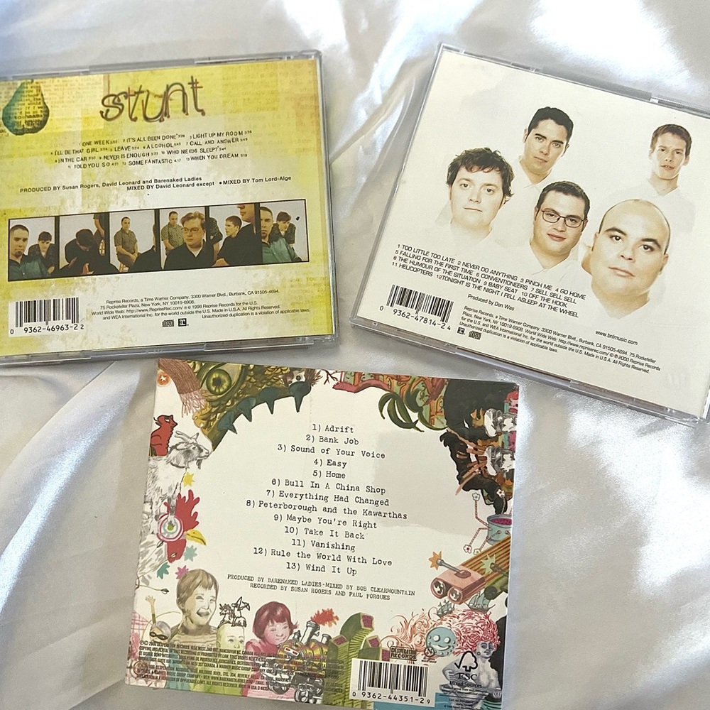 BARENAKED LADIES CD Collection of 3. 1 is still unopened. 2 are EUC - Picture 2 of 5